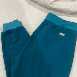 FIGS Caribbean Blue Jogger scrub pants